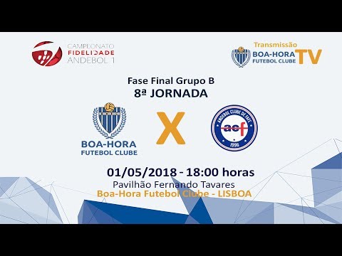 8ª Jornada Fase Final Grupo B | Boa-Hora FC/ROFF -  AC Fafe