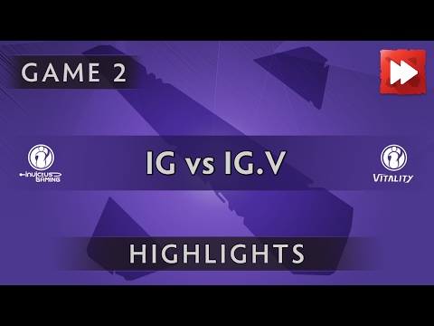 Invictus Gaming vs iG.Vitality [Game 2] Kiev Major - Dota Highlights