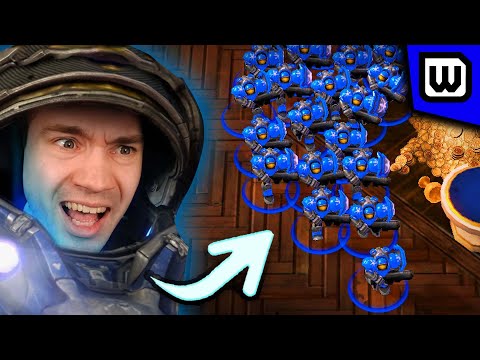 MASS MARINES in 2023?! StarCraft 2 (ByuN vs Serral)