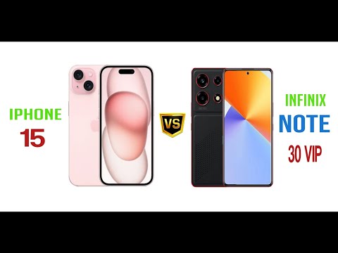 iPhone 15 vs Infinix Note 30 VIP | Hn Tech