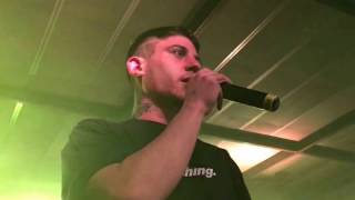 Rkomi - Aeroplanini Di Carta Live Seregno Honky Tonky 23/12/16