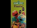 Opening To Sesame Street Fiesta 1998 VHS Better Quality