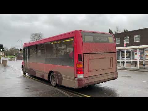 Select Buses 34 YJ05 WCV Optare Solo Leaving Aldridge