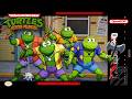 Teenage Mutant Ninja Turtles Rescue Palooza The Punk Frogs 4 Player Co Op Playthrough OpenBOR