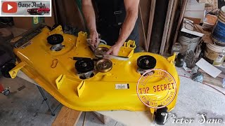 Cub Cadet zero turn mower install deck belt routing