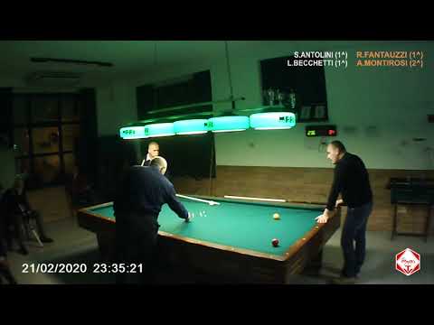 Biliardo - Master S.Mariano (Antolini-Becchetti vs Fantauzzi-Montirosi)