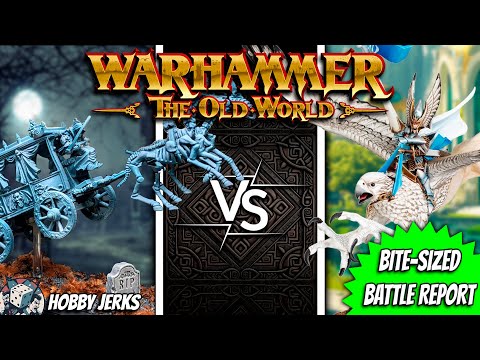Vampire Counts vs High Elves | Warhammer The Old World (Bite-sized Battle Report)