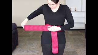 How to Tie a Japanese Obi for Kyudoo