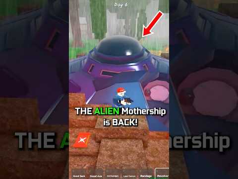 THE ALIEN Mothership UFO is BACK in 99 Nights in the Forest #roblox #99nightintheforest