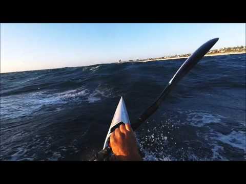 Another Incredible Extreme Perth Downwind Surfski Paddle - 16/03/16 Cottesloe to Sorrento