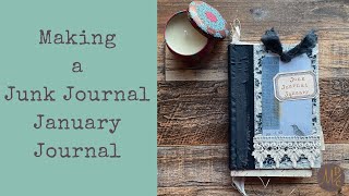 Making a Junk Journal January Journal