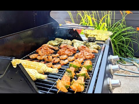The Great Indian Barbecue| Coriander Chicken| Sriracha Chicken| Bbq Shrimp| Paneer Tikka| Sweet Corn