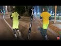FLOYD MAYWEATHER LATE NIGHT RUN - NO DAYS OFF! PUTTING IN ROAD WORK TO STAY IN SHAPE