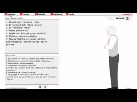 Si falet namazi i sabahut per fillestare.