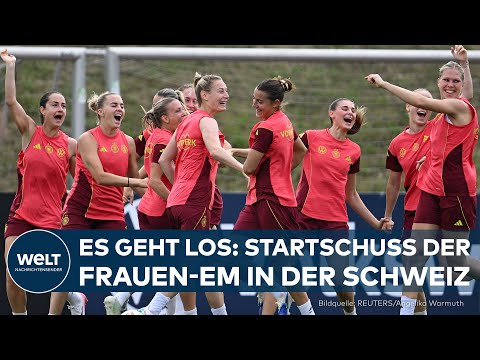 FRAUEN-EM: Es geht los - 16 Teams kämpfen um den Titel in der Schweiz