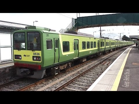 IE 8520 Class Dart Train number 8636 - Sutton Station, Dublin