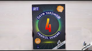 ÖSYM Tarzında 4 Fasikül Deneme | İyi bir ÜNİVERSİTE için, Doğru STRATEJİ | AYT K