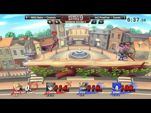Midwest Mayhem 9 Doubles  WINNERS ROUND 4 - NRG|Nairo + Cosmos vs InC|PowPow + Comet