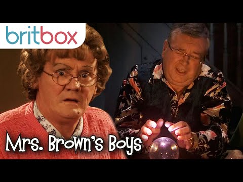 Mrs. Brown Receives Terrible News During a Séance | Mrs. Brown's Boys