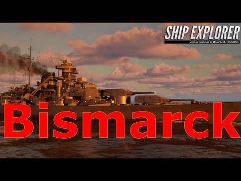 Ship Explorer- Walking Around The Decks Of The Bismarck!