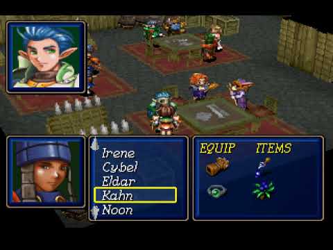 Let's Play Shining Force III Part 34 - Aspia Town & Castle (Fluff)