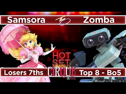 Zomba (R.O.B) vs Samsora (Peach) | Top 8 LR1 - CIRQUE du CFL - CFL SSBU