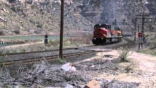 preview picture of video 'Utah Railway Railroad Action on Soldier Summit - April 2011 (Part 4)'