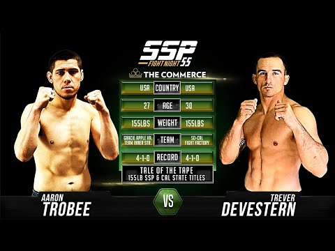 Aaron Trobee vs Trever Devestern - SSP 55