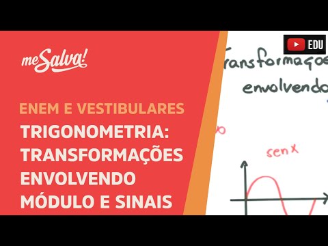 Me Salva! TRG24 - Trigonometria - Transformações trigonométricas envolvendo módulo e sinais