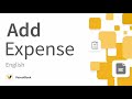 HOW TO ADD EXPENSE | VASOOL BOOK - FREE ACCOUNTING APP | INDIA | 2021