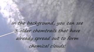 Contrail Vs Chemtrail (CONdensation Trail Vs CHEMical Trail!)