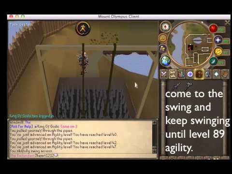 Runescape 07 Fastest 1-99 Agility Guide 2013