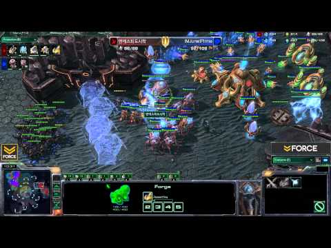StarCraft 2 - Sage [P] vs Junwi [Z] - Commentary