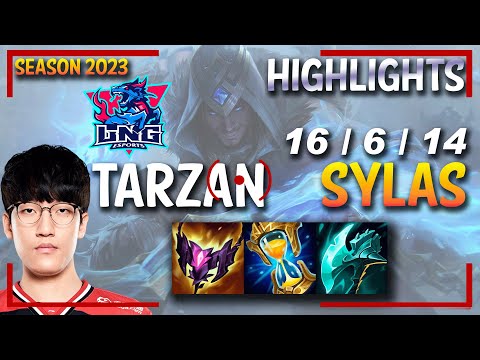 LNG Tarzan SYLAS vs SEJUANI Jungle - HIGHLIGHTS - KR Ranked