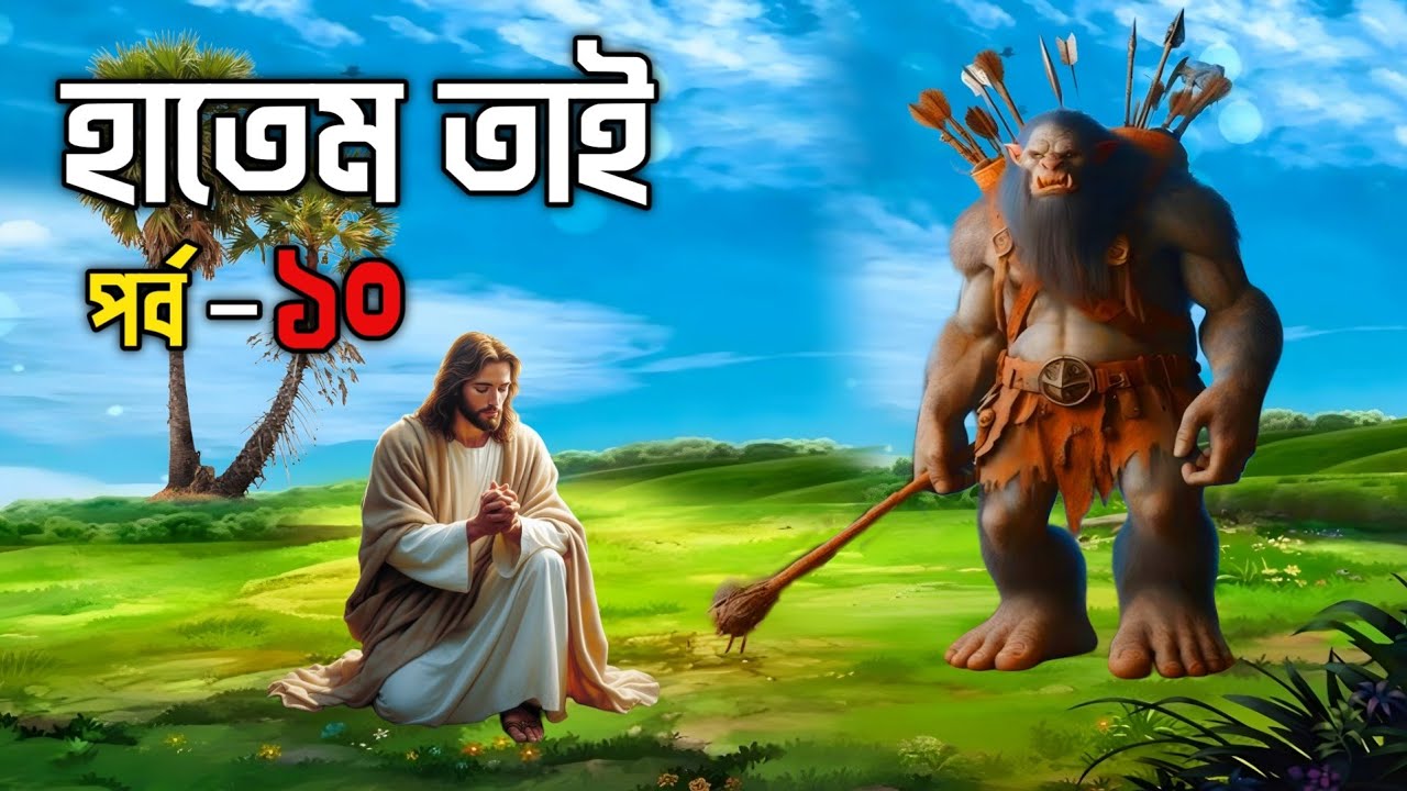 বিখ্যাত দানবীর হাতেম তাই এর ঘটনা (পর্ব - ১০) || হাতেম তাই এর জীবনী || Story Of Hatem Tai (Part - 10)
