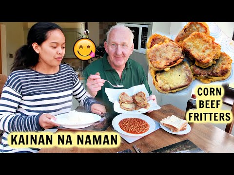 FILIPINA BRITISH: SIMPLING ULAM CORN BEEF FRITTERS!...