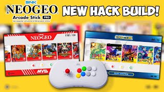 Neo Geo Arcade Stick Pro Capcom & Neo Geo Only Hylostick Pro Hack Build With New Themes!