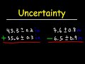 Uncertainty Addition And Subtraction