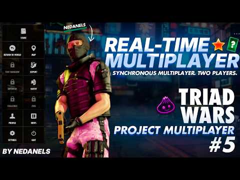 Triad Wars Revived multiplayer demo - two players in Hong Kong