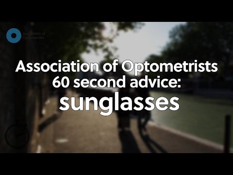 60 second advice: sunglasses
