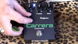 Video thumbnail for Buffalo Fx CARRERA Overdrive pedal demo with Les Paul by gearmanndude