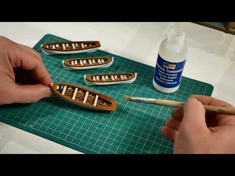 DECK 52- How to make the small boats 4. ENDURANCE - Naval Modeling