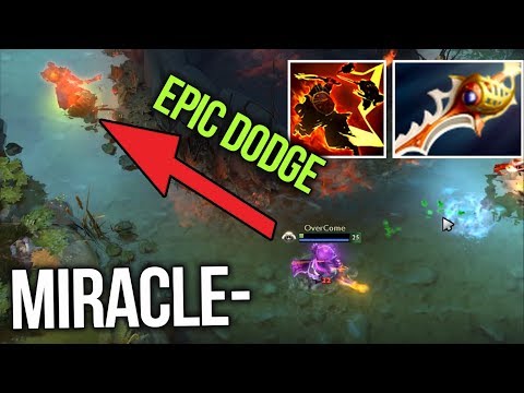 Miracle- Ember Spirit Divine Rapier Insane Fire Remnant Dodge - Dota 2