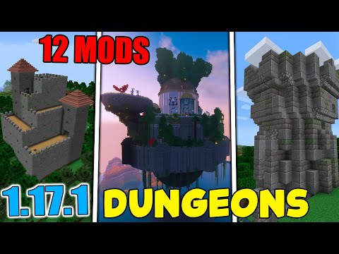 ¡Descubre los 12 mejores MODS para Dungeons en Minecraft 1.17.1! 💥