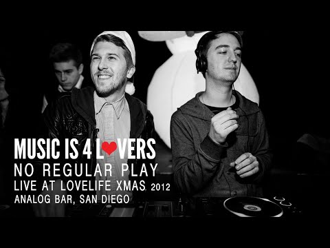 No Regular Play Live at Lovelife Xmas 2012 [Analog Bar, San Diego] [MI4L.com]