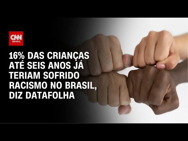 Datafolha: Uma em cada seis crianças já teria sofrido racismo no Brasil | CNN 360°