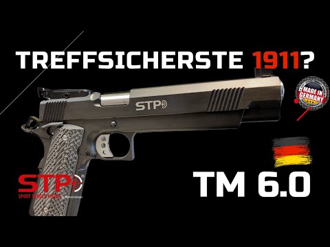 TM: Die präziseste 1911 für 25–50 m – Vollstahl, Bull Barrel, 6 Zoll I STP