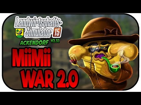 MiiMii War 2.0 - LS15 Ackendorf 2.3.1 #195 - Lets Play Landwirtschaft Simulator 15 Deutsch