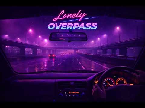 Lonely Overpass 🌌 | Chill Synthwave Night Drive