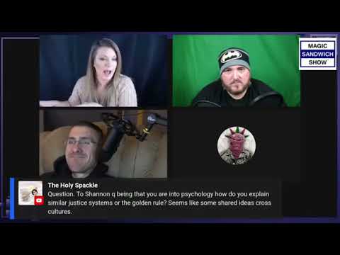 TJump talking about moral realism on the Magic Sandwich Show with Shannon Q and Godless Engineer — video featuring Tom Jump